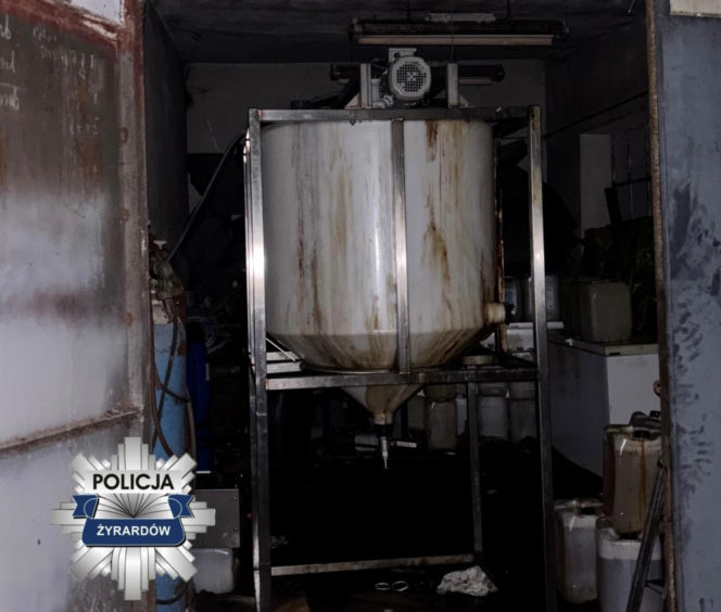 Policjanci z Mazowsza rozbili laboratorium narkotyków i dwa magazyny