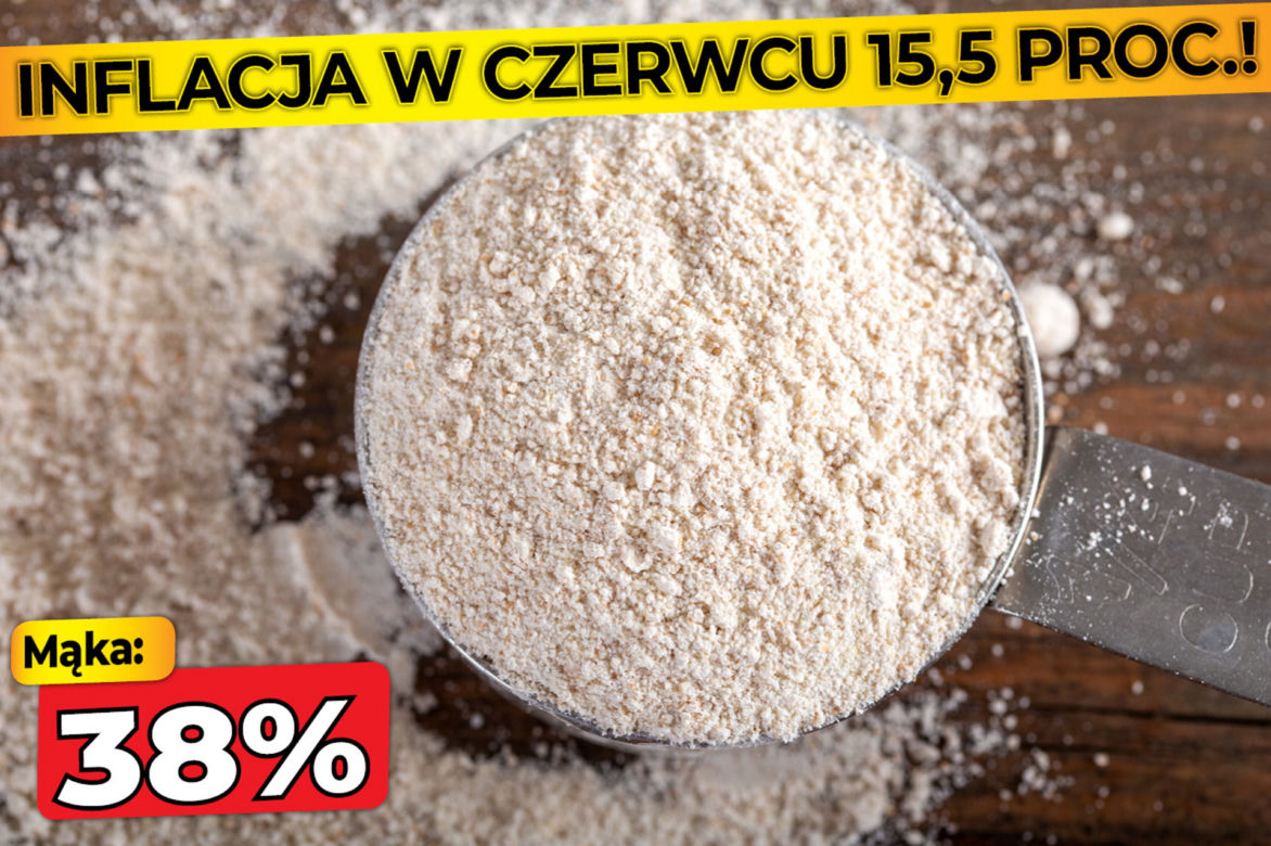 GUS: Wzrost inflacji w czerwcu do 15,5 proc.!