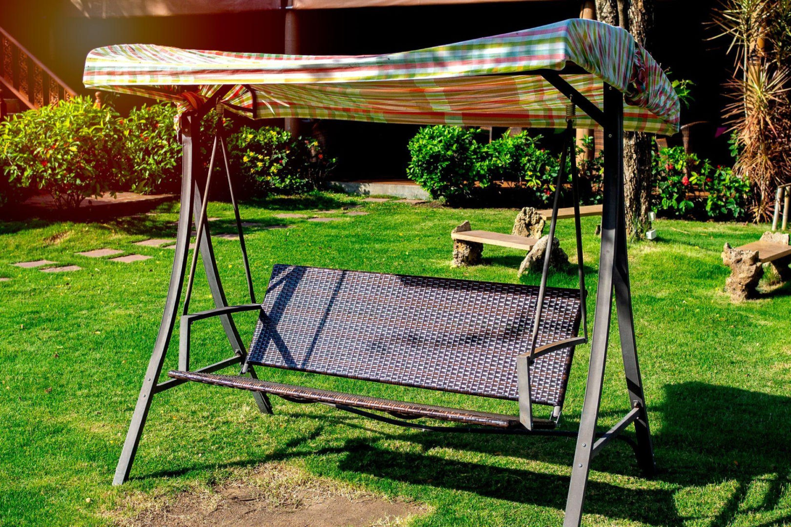 Huśtawka ogrodowa Leroy Merlin