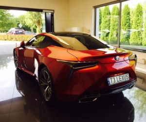 Lexus LC500h Andrzeja Piasecznego