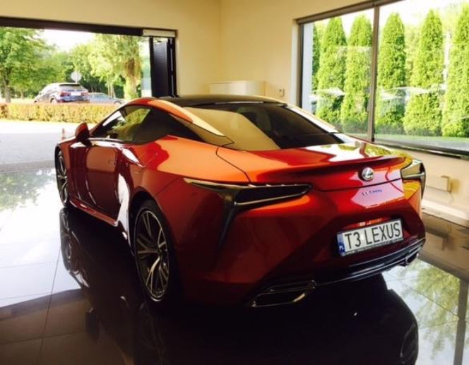 Lexus LC500h Andrzeja Piasecznego