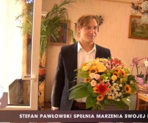 Pytanie na śniadanie. Stefan Pawłowski na urodzinach u 80-letniej fanki