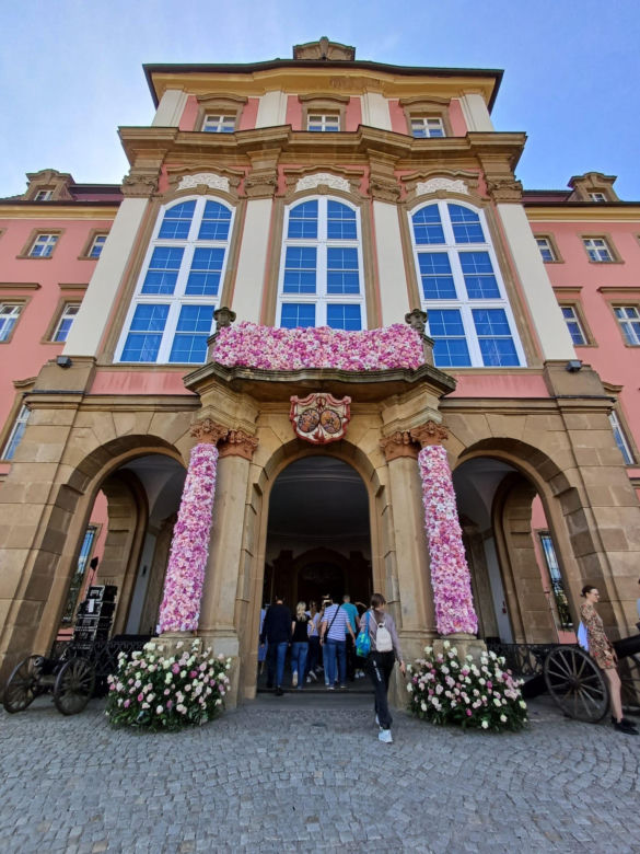 Zamek Książ. Festiwal kwiatów 2024