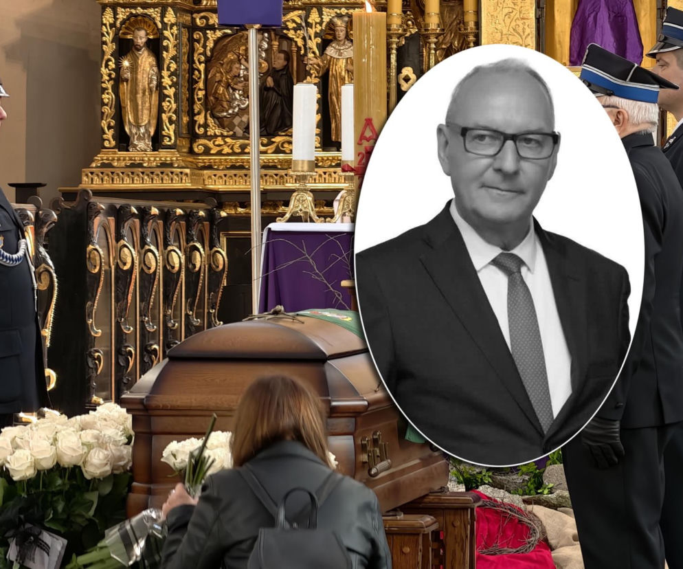 Pogrzeb burmistrza Koźmina Wielkopolskiego