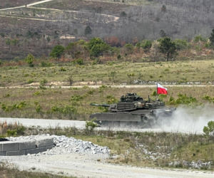 Polska załoga Abramsa w Fort Moore na Sullivan Cup