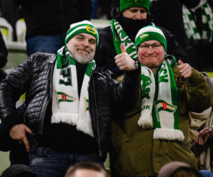 Lechia Gdańsk - Cracovia, zdjęcia kibiców z meczu 20. kolejki PKO BP Ekstraklasy