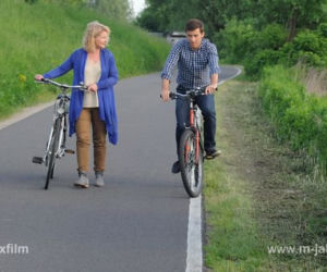 M jak miłość. Marek (Kacper Kuszewski), Marta (Dominika Ostałowska)