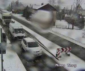 Potężne śnieżyce w Małopolsce