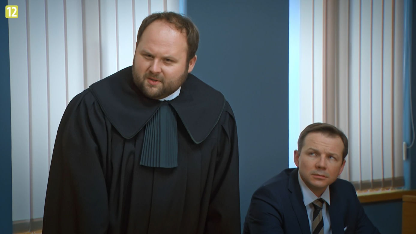 Barwy szczęścia, odc. 2656: Klemens (Sebastian Perdek), Bruno (Lesław Żurek)