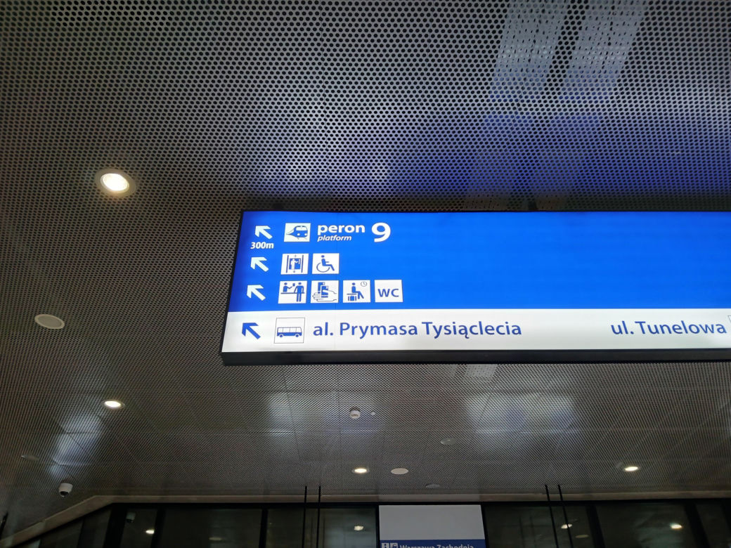 Dworzec PKP Warszawa Zachodnia po przebudowie