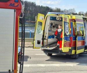 19.04.2026. Wypadek w Krynkach. Lądował LPR