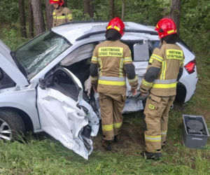 Wypadek na DK78 w Świętokrzyskiem