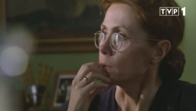 CZAS HONORU 5, odc. 59. Profesorowa Rudnicka (Agnieszka Wosińska), matka Rudej
