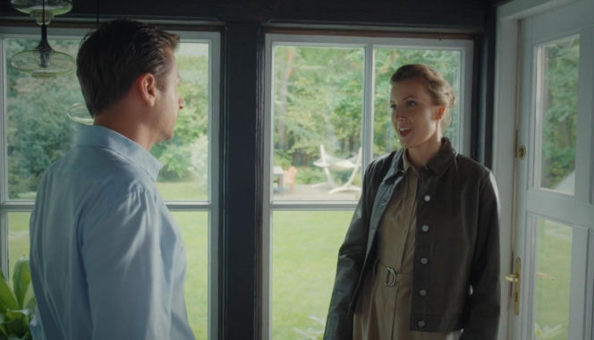 M jak miłość odc. 1906. Natalka (Dominika Suchecka), Adam Karski (Patryk Szwichtenberg)