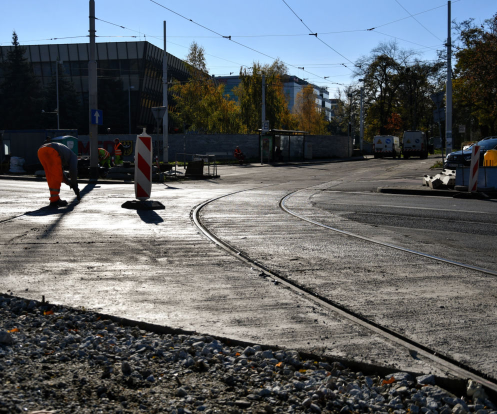 MPK Wrocław remontuje wrocławskie torowiska