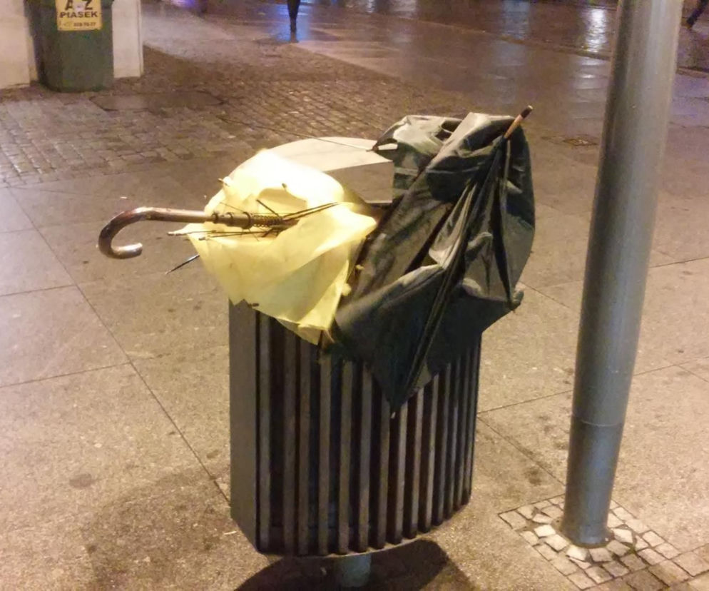 Orkan Ksawery nad Bydgoszczą