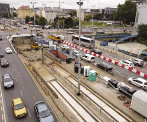 Remont pl. Jana Pawła II we Wrocławiu 