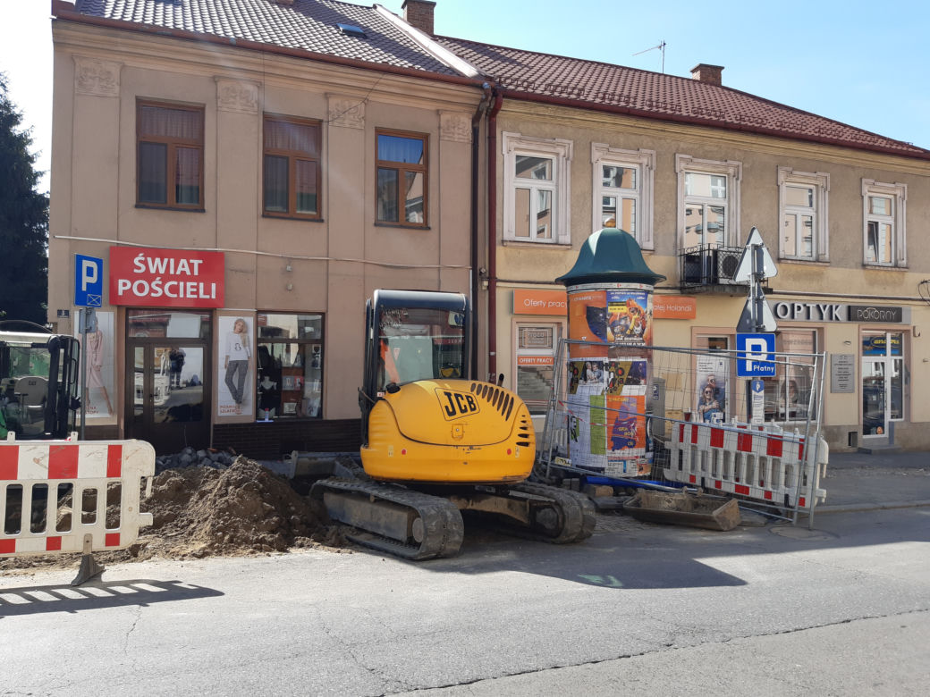 Remont na ulicy Bernardyńskiej