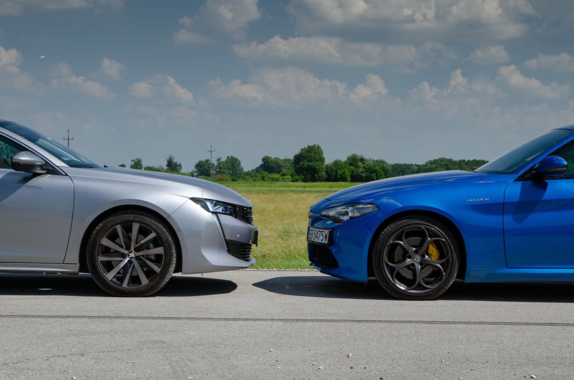 Alfa Romeo Giulia Veloce vs Peugeot 508 Allure