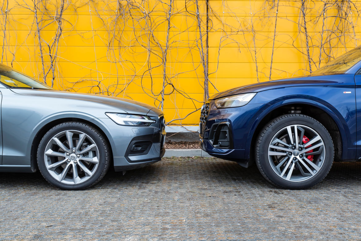 Audi Q5 40 TDI quattro S Tronic & Volvo V60 B4 FWD AT8