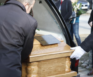 Pogrzeb fotoreportera Adama Chełstowskiego