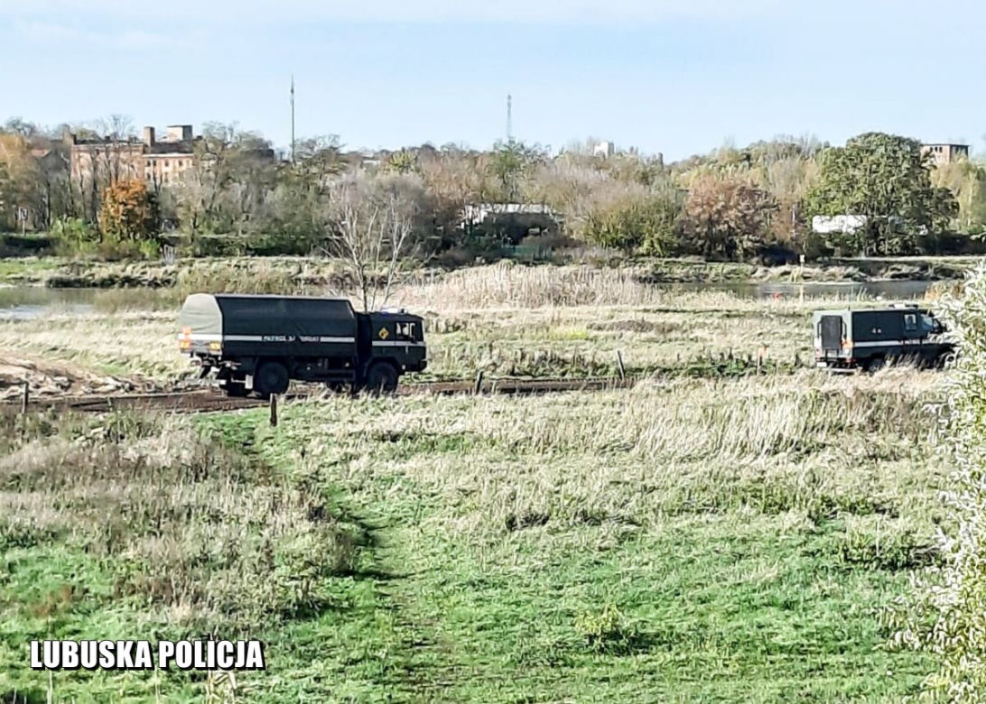 Znaleziono niewybuch w Słubicach. Trwała akcja policjantów i saperów