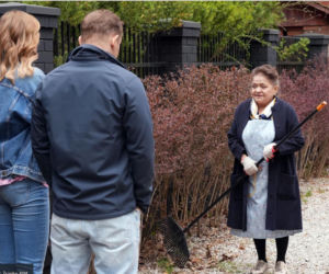 Barwy szczęścia odc. 3424. Hubert (Marek Molak), Asia (Anna Gzyra), Lucyna (Grażyna Zielińska)
