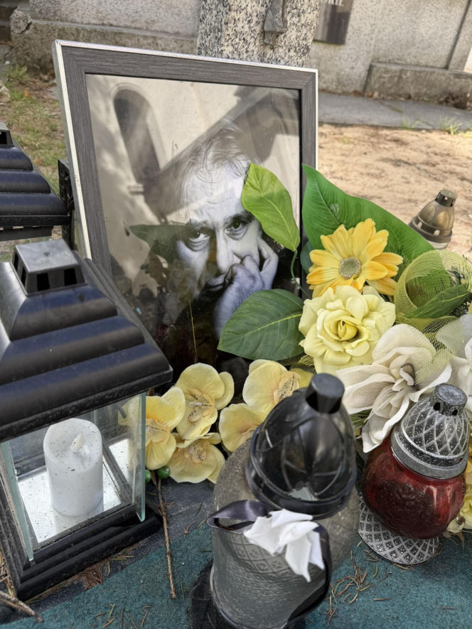 Marek Perepeczko - tak wygląda grób słynnego Janosika