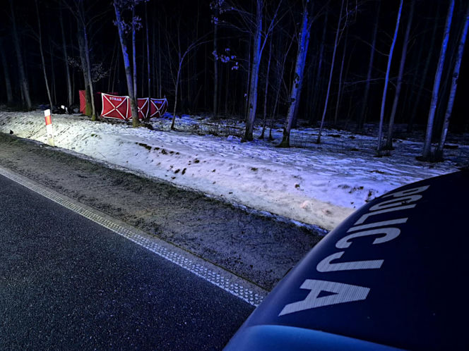 Tragiczny wypadek motocyklisty pod Iławą