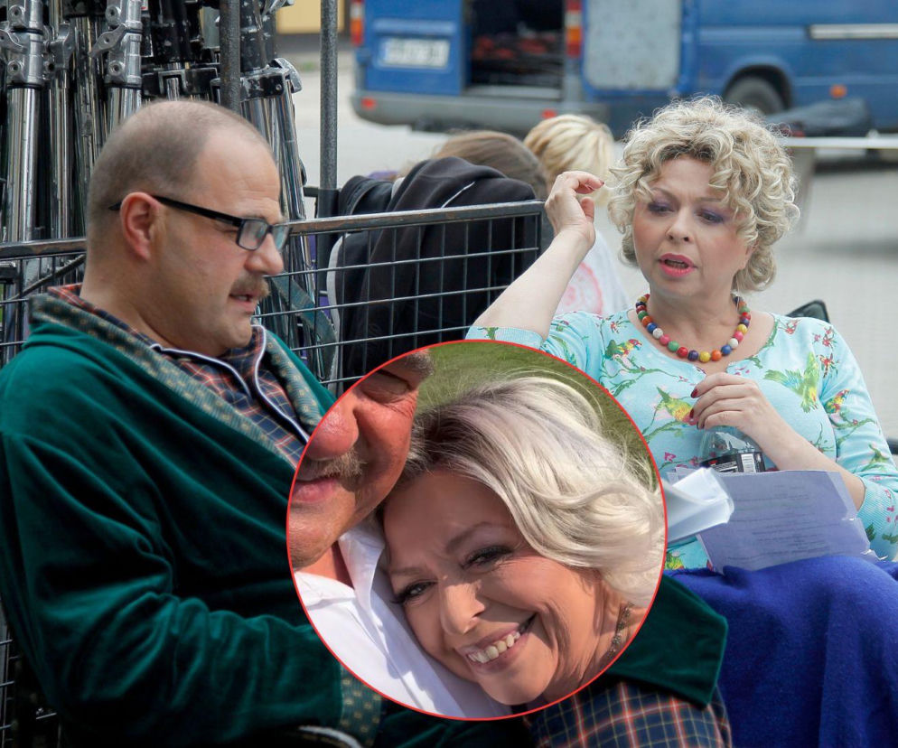 Ranczo. Cezary Żak i Violetta Arlak wreszcie razem na planie. Nagranie obiegło sieć - ZDJĘCIA