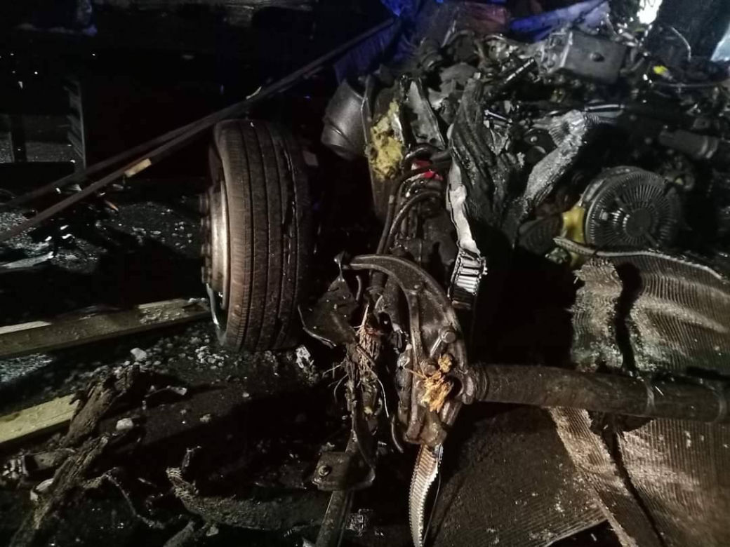 Dramatyczny wypadek na autostradzie A1. Doszło do zderzenia dwóch ciężarówek. Droga jest całkowicie zablokowana. Utrudnienia mogą potrwać kilka godzin