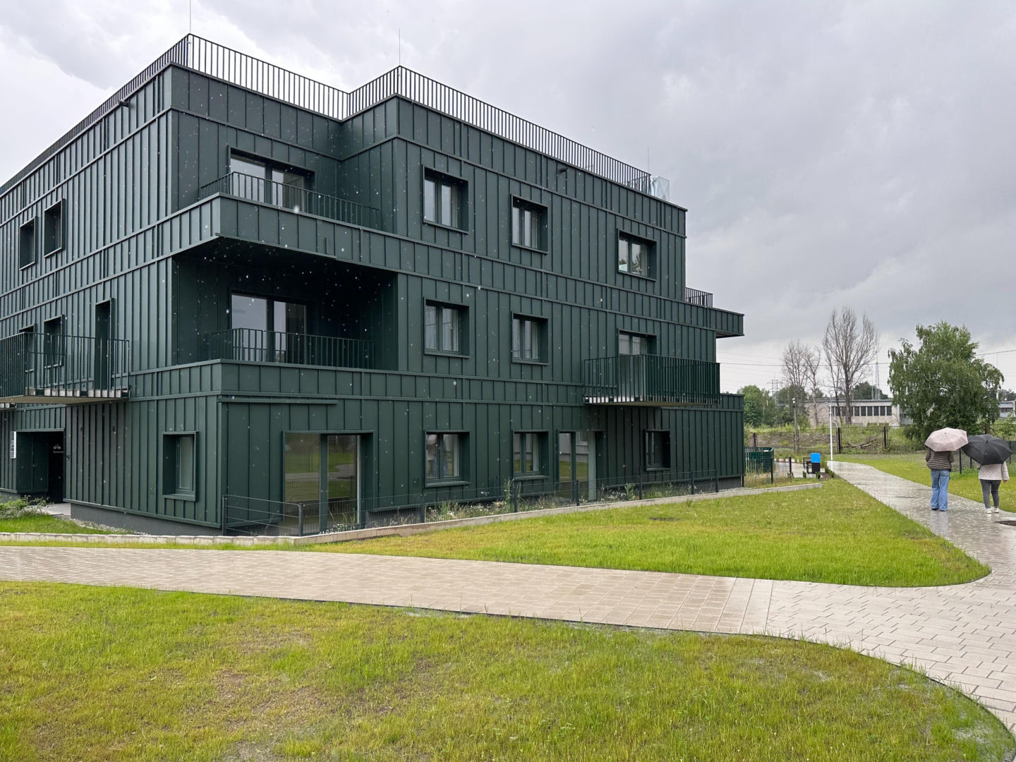 Budynki TBS w Katowicach przy Kosmicznej z 2026. Projekt: Kinga Bączyk i Magdalena Orzeł-Rurańska, pracownia K3Xmore