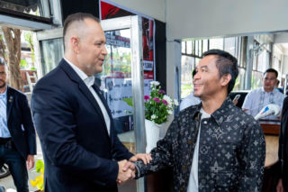 Karol Nawrocki i Manny Pacquiao