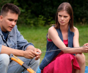 M jak miłość odc. 1902. Majka (Matylda Giegżno), Janek Winiar (Jakub Sirko)