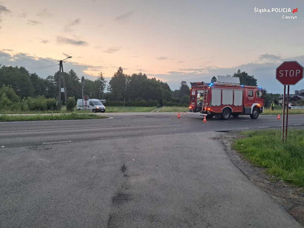 Tragedia w Ustroniu. Zginął 19-letni motocyklista. "Kobieta nie ustąpiła mu pierwszeństwa"