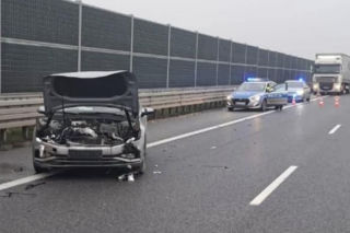 Kolizja na S5 koło Rawicza