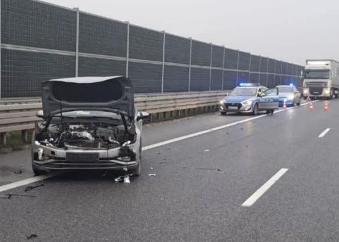 Kolizja na S5 koło Rawicza