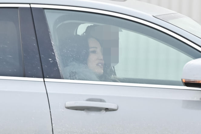 Justyna Steczkowska boso na śniegu