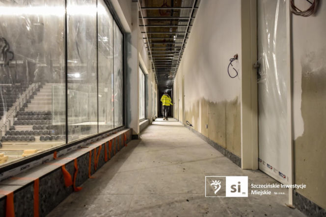 Budowa Szczecińskiego Domu Sportu - grudzień 2025