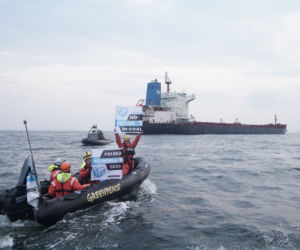 Węgiel stop. Zobacz zdjęcia z akcji Greenpeace
