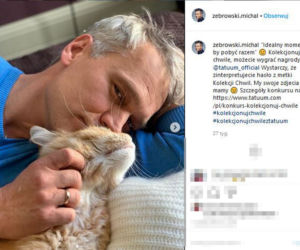 Michał Żebrowski jest na utrzymaniu żony