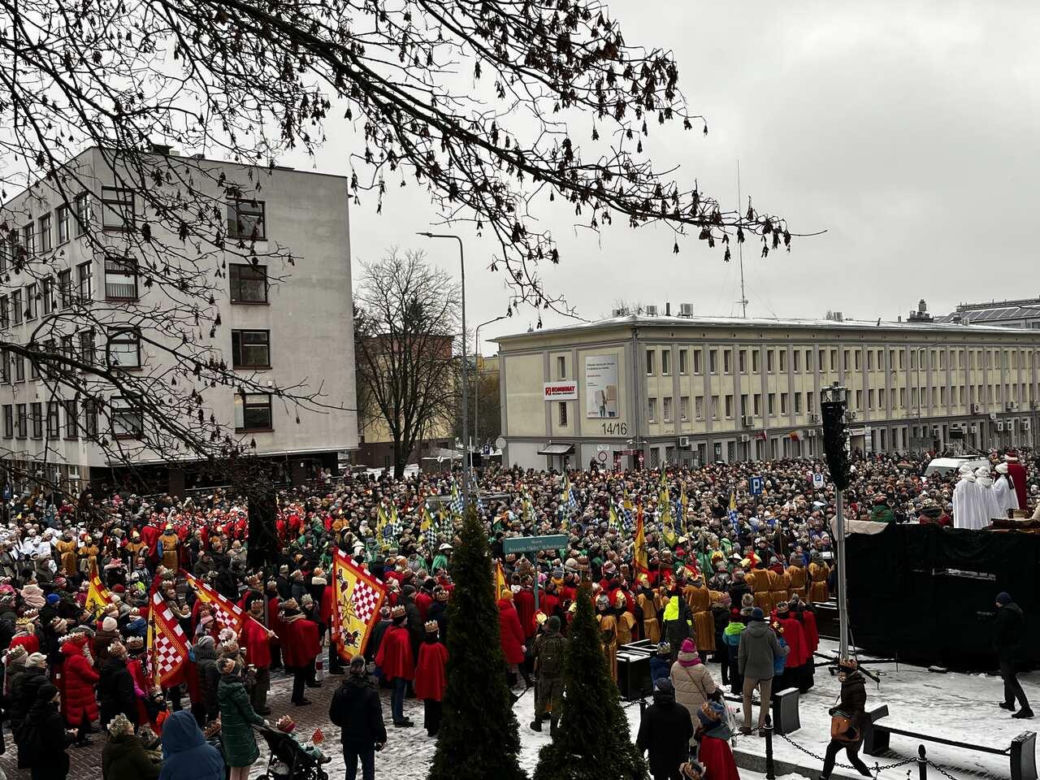 Orszak Trzech Króli 2025 na ulicach Białegostoku