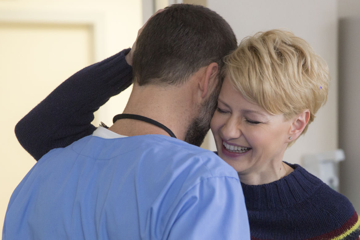 Druga szansa odcinek 8. Monika Borecka (Małgorzata Kożuchowska), Marcin Kryński (Bartłomiej Świderski)