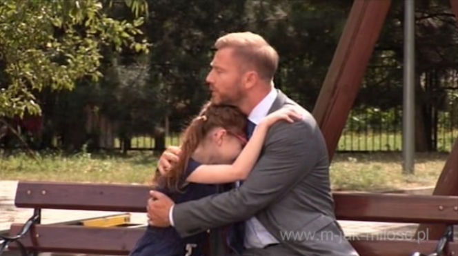 M jak miłość. Ania (Weronika Wachowska), Andrzej (Krystian Wieczorek)