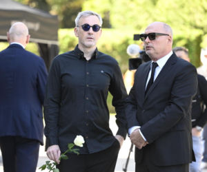 Politycy i dziennikarze na pogrzebie Andrzeja Morozowskiego