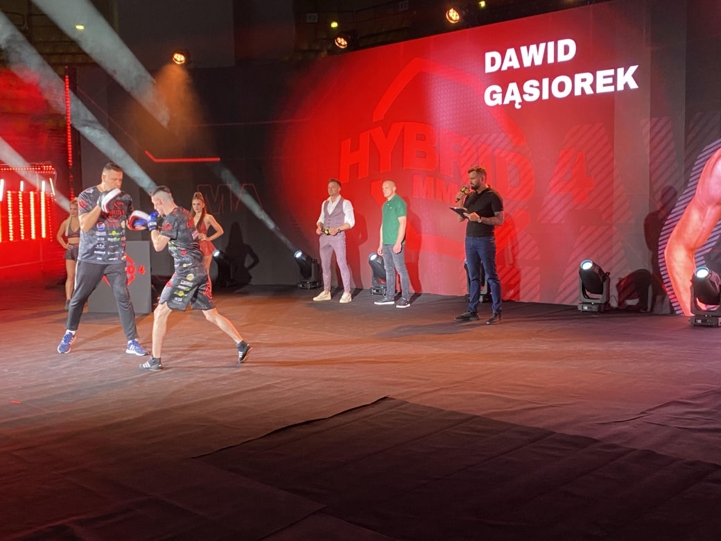 Media trening przed Hybrid MMA 4 w Zielonej Górze