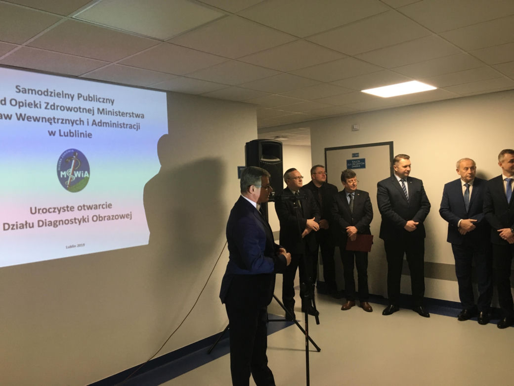 Nowy sprzęt w szpitalu MSWiA w Lublinie. Pomoże zdiagnozować pacjentów