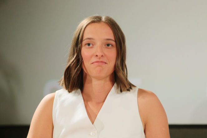 Iga Świątek, konferencja, lato 2023