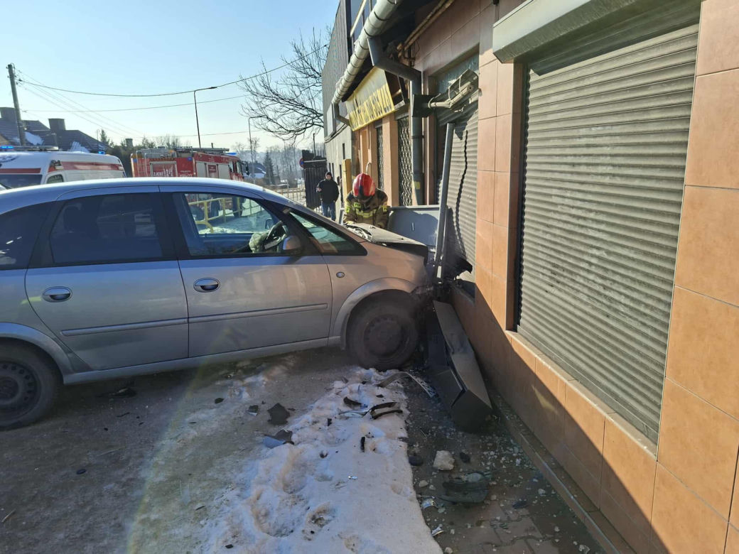 Wypadek na ulicy Radomskiej w Starachowicach