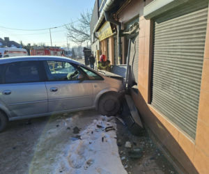 Wypadek na ulicy Radomskiej w Starachowicach
